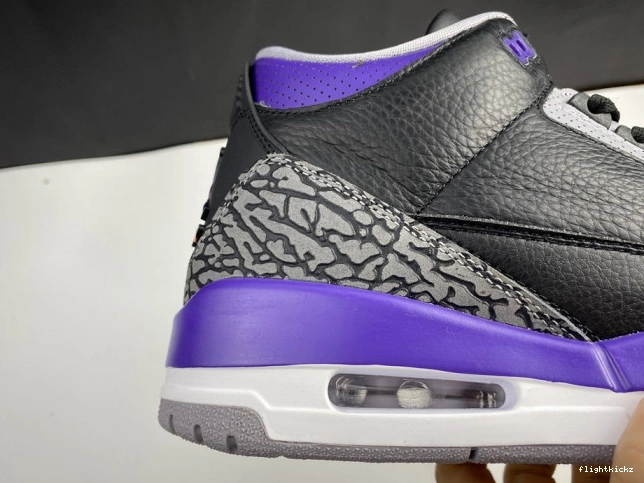 Air CT8532 Court Jordan 050 3 Purple Black Retro 0824